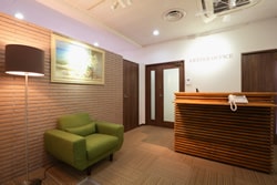 Reception desk